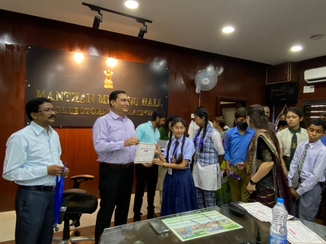 PSY Meritorious honor Bilaspur Collectorate
